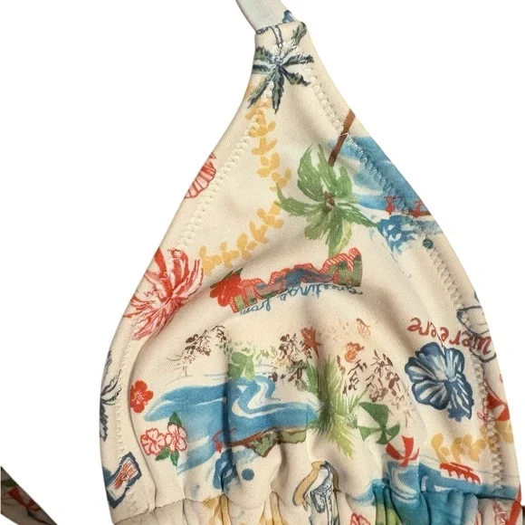 PacSun Eco-Friendly Floral Bikini Top Only - Picture 2 of 3